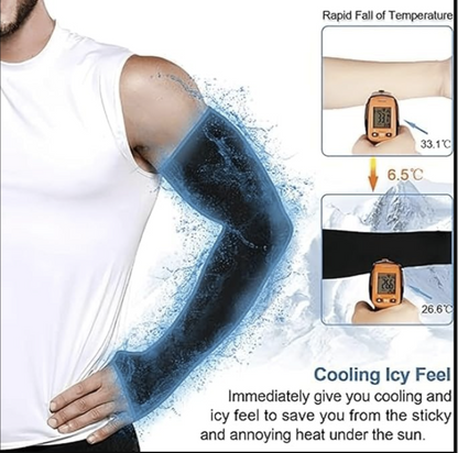 UV Sun Protection Arm Sleeves for Men & Women, UPF 50 Arm Cover for Biking,Cricket,Cycling, Golf, Outdoor 4 Pcs Sports 2 Pair