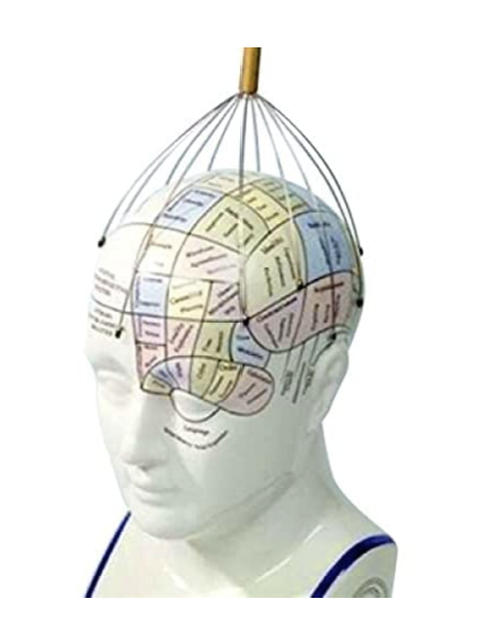 Stainless Steel Wire Head Massager with Wooden Handle, For Scalp and Spa Relief (2)