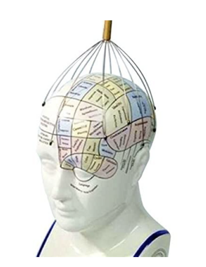 Stainless Steel Wire Head Massager with Wooden Handle, For Scalp and Spa Relief (2)